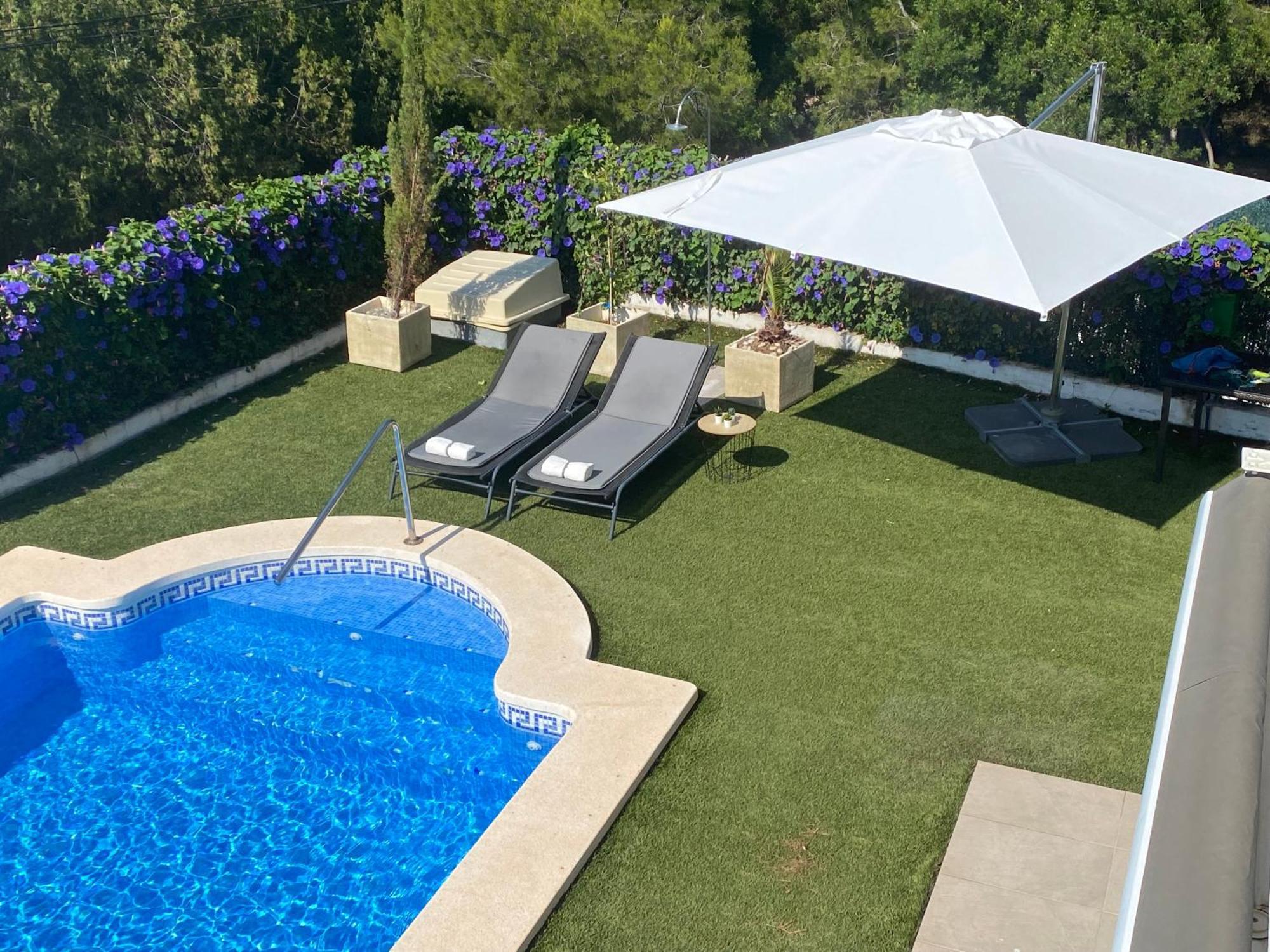 Chalet Con Piscina Privada En Alcocebre อัลกาลา เด ชิเวร์ต ภายนอก รูปภาพ